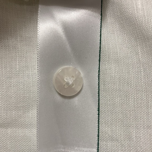 M&S Women Linen Rich Belted Collection Elegant White Shirt Dress Size 18 Quiet - Picture 10 of 16